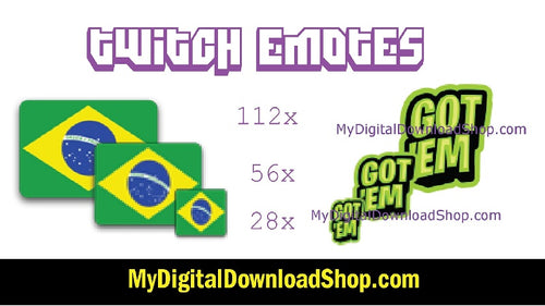 Brazil Twitch Emote