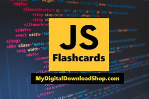 Javascript Flashcards Printable