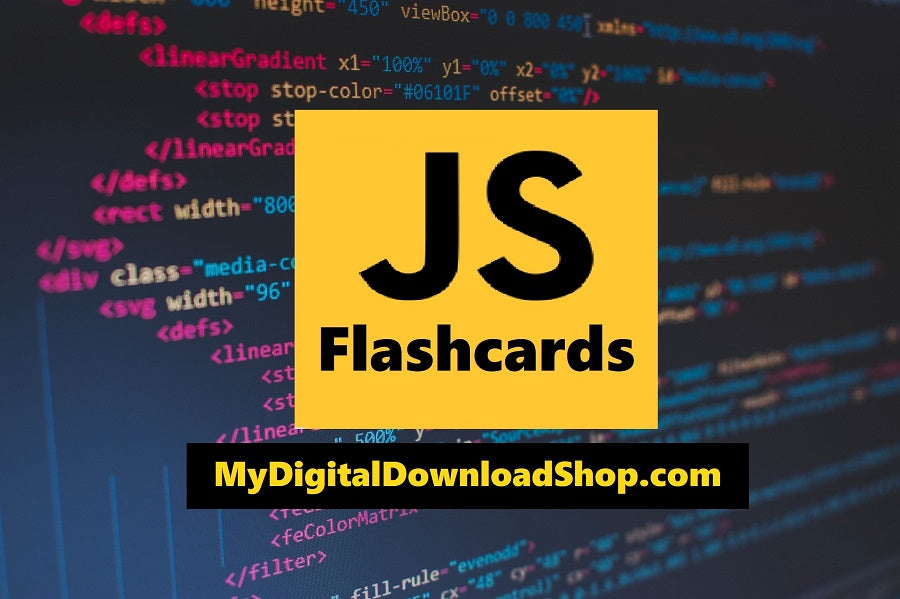 Javascript Flashcards Printable